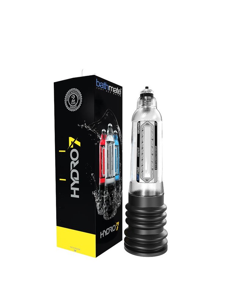 Bomba para el Pene Hydro7 Transparente