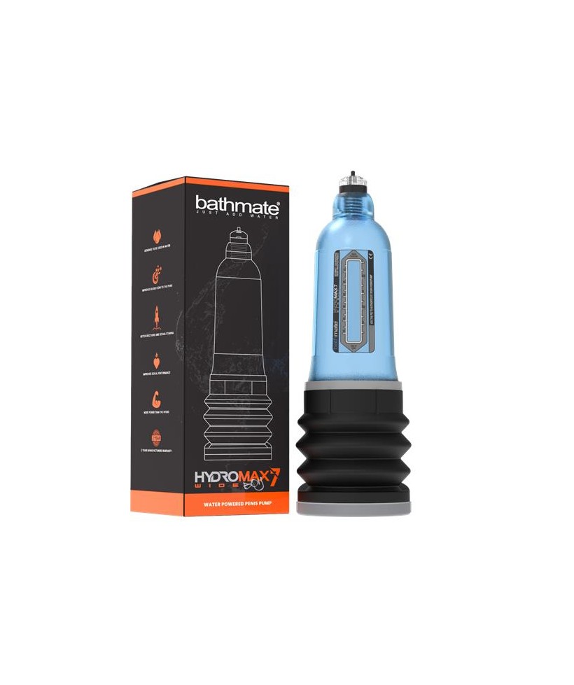 Bomba para el Pene Hydromax7 Wide Boy Azul