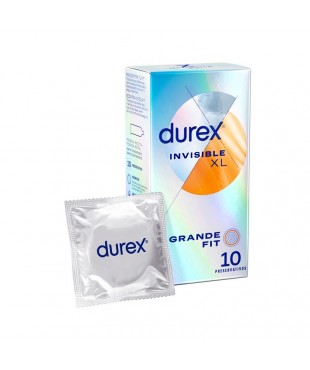 Preservativos Invisible XL 10ud
