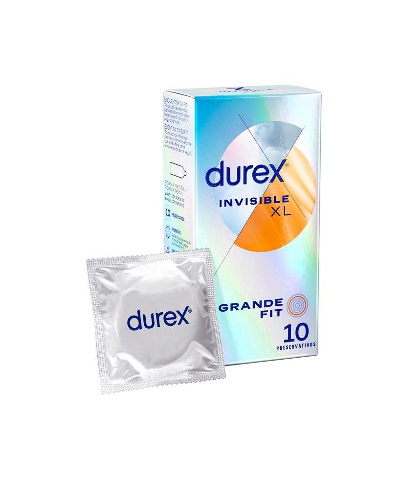 Preservativos Invisible XL 10ud