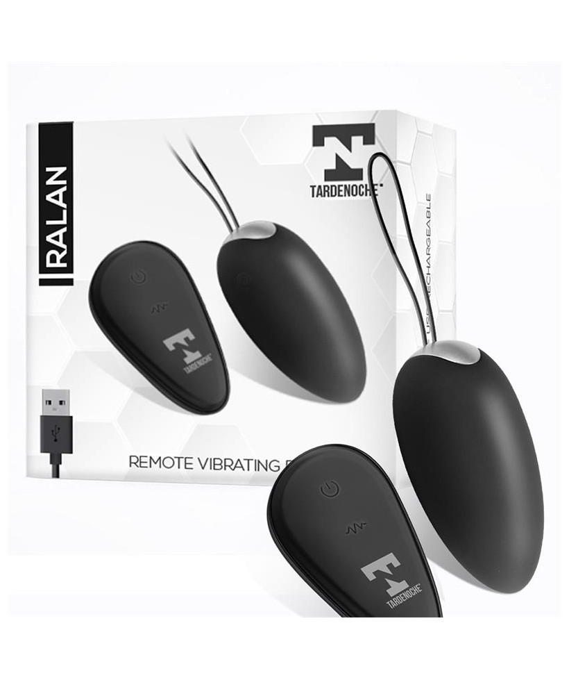 Ralan Huevo Vibrador con Control Remoto USB Magnetico