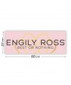 Cartel Promocional Engily Ross 60 cm x 22 cm