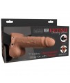 Arnes Elastico con Dildo Hueco 7 10 Funciones Control Remoto USB