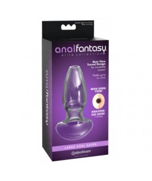 Plug Anal Gaper Grande Transparente