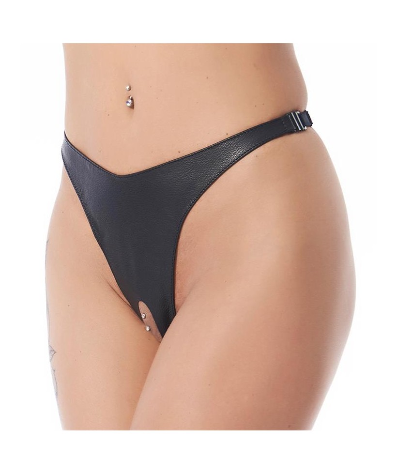 Braguita Abierta Color Negro Talla unica