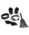Set de Bondage 6 Piezas Negro