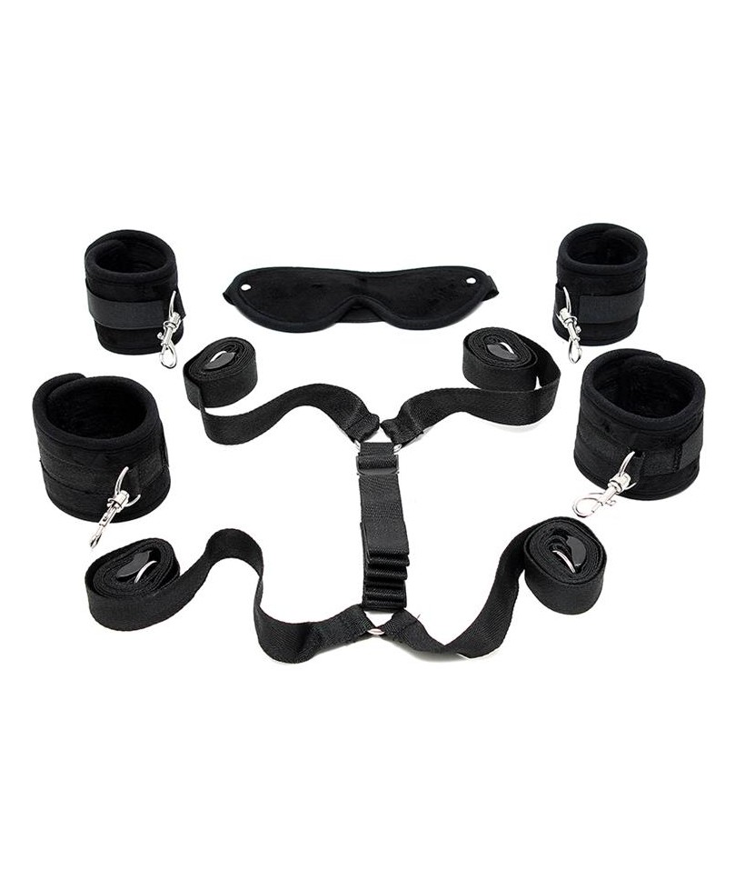 Correas de Supresion para la Cama Negro