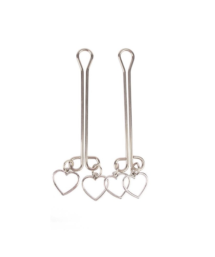 Senuelo Pinzas para Pezones con Corazones