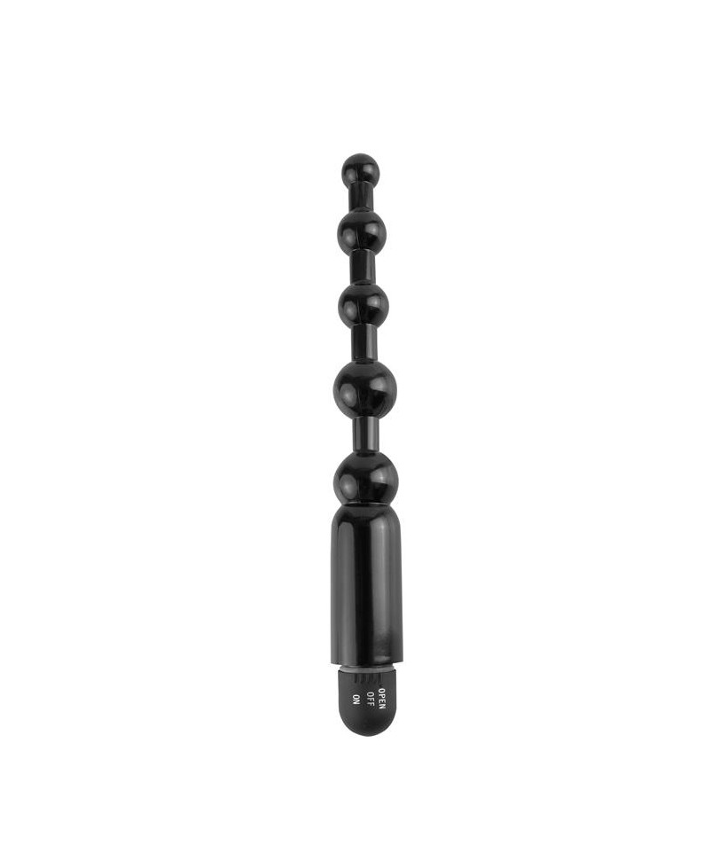Cadena Anal Power Beads Negro