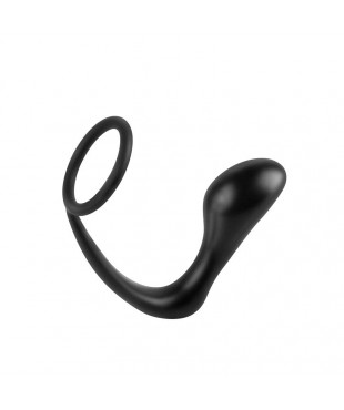 Plug Anal y Anillo Ass-Gasm Negro