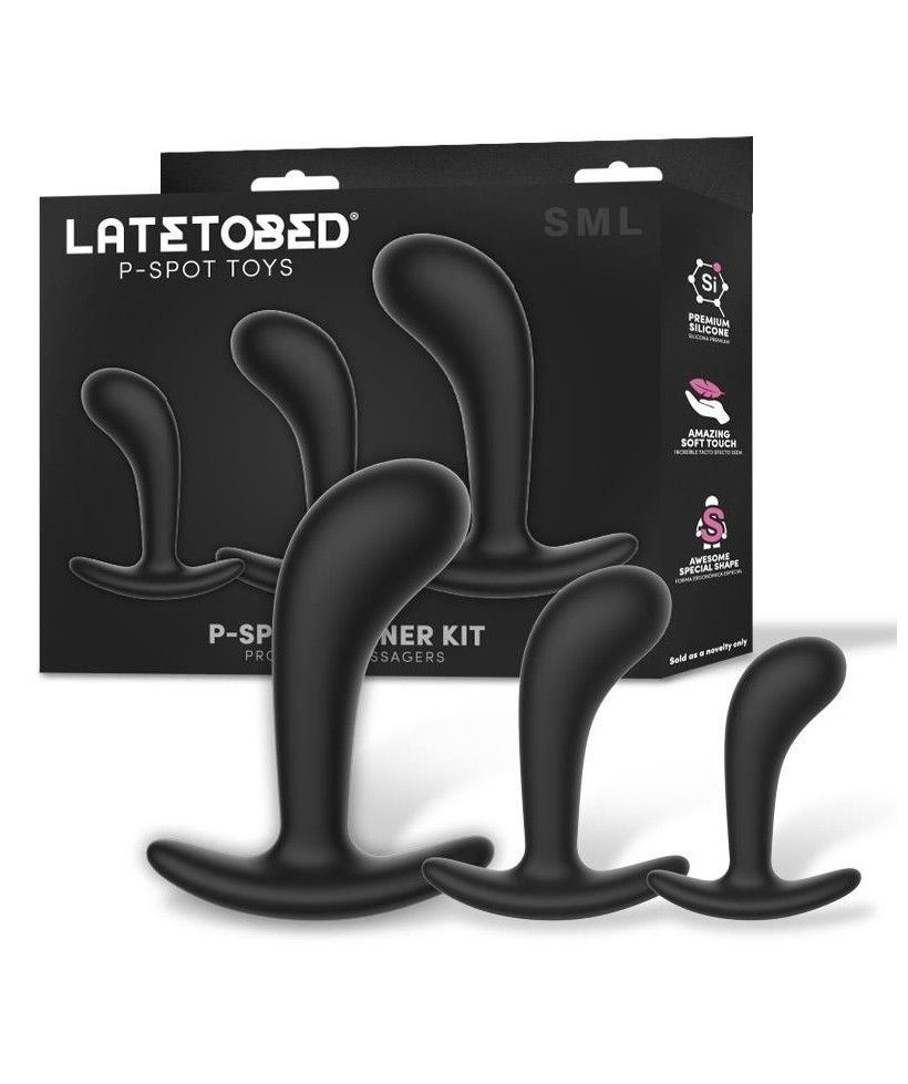 Set de 3 Masajeadores Prostaticos