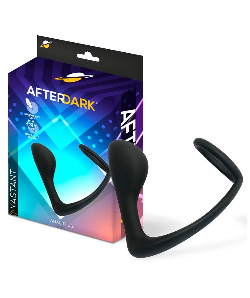 Yastant Plug Anal con Anillo para Testiculos
