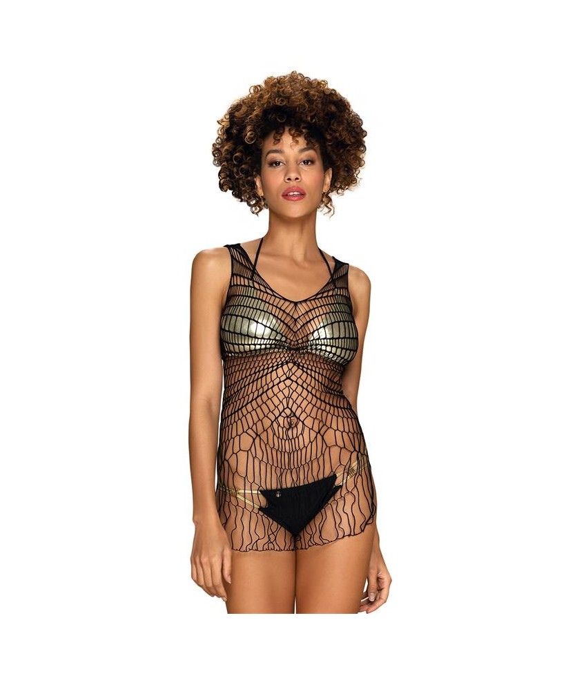 D607 Vestido de Rejilla