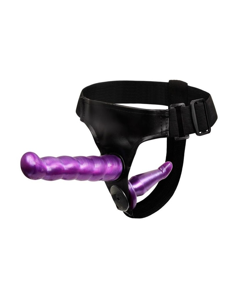Arnes Doble Penetracion Color Purpura
