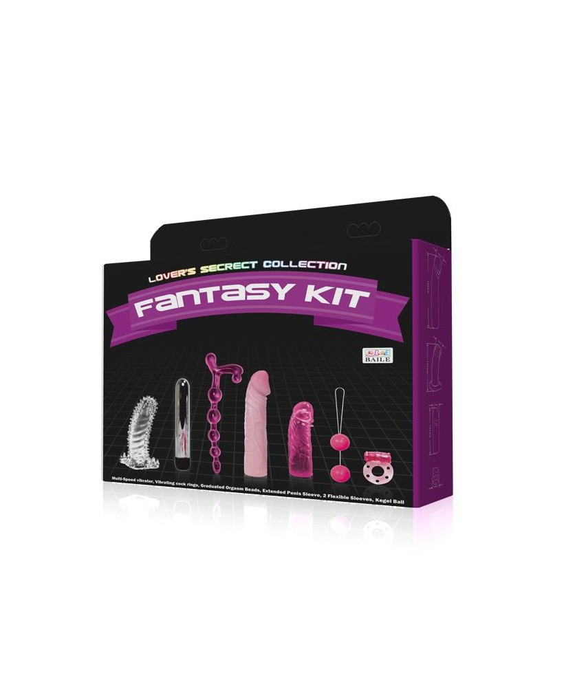 Kit de Vibrador y Fundas para el Pene