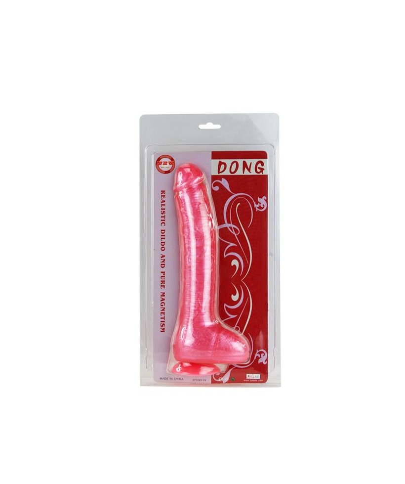 Baile Dildo con Ventosa color Rosa