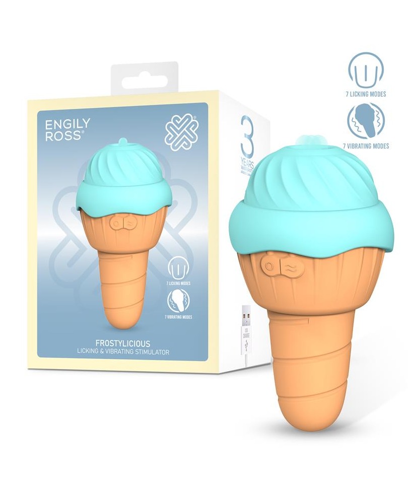 Frostylicious Estimulador con Lengua Estimuladora y Vibracion
