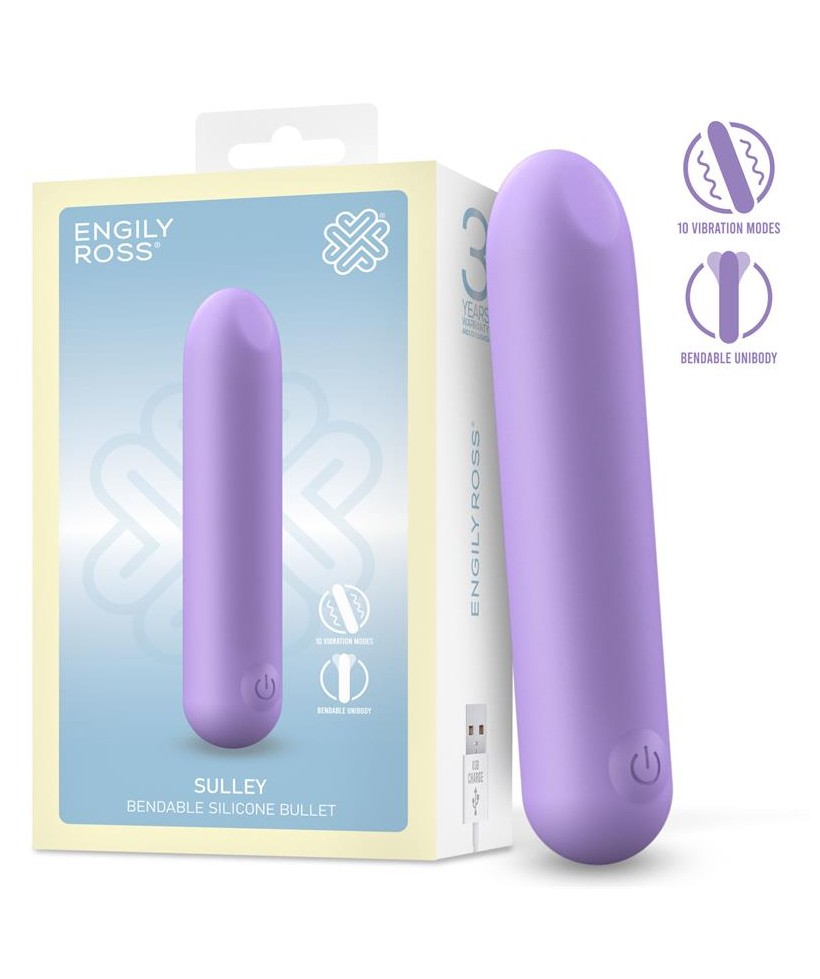 Sulley Bala Vibradora Silicona Liquida Unibody Flexible USB