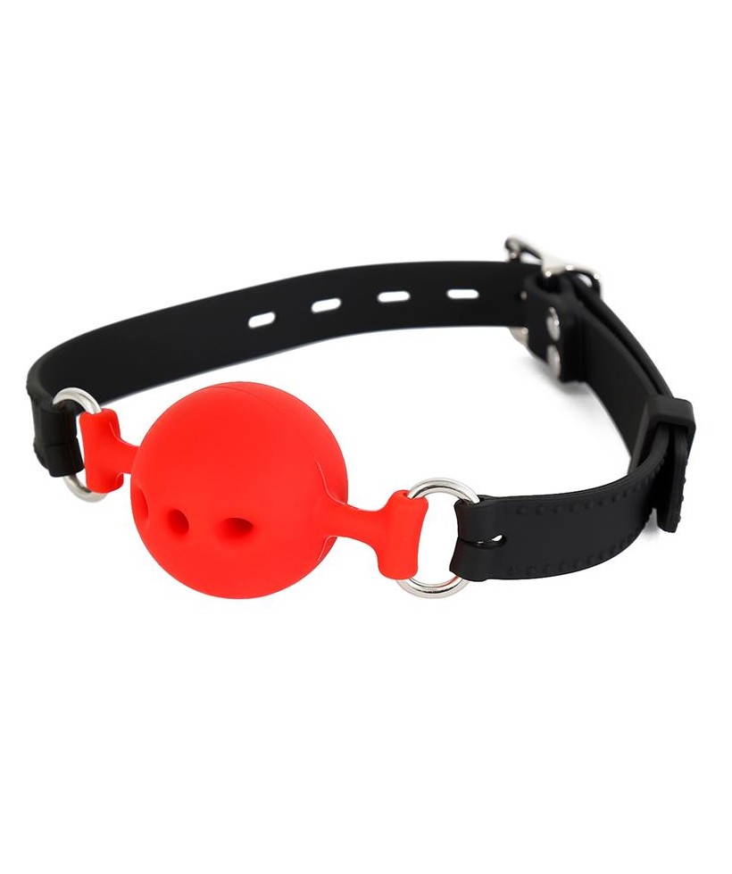 Mordaza Bola Silicona Transpirable M 45 cm