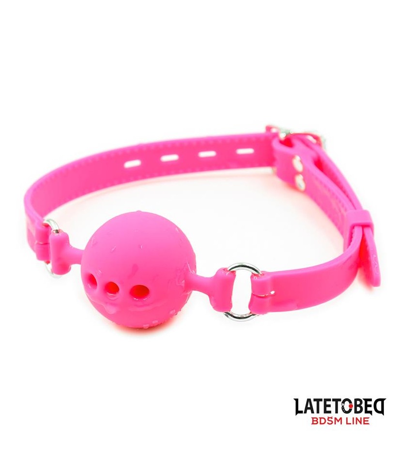 Mordaza Bola Silicona Transpirable S 4 cm