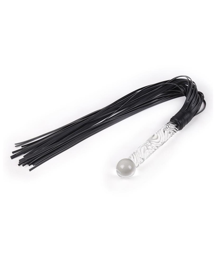 Flogger con Mango de Cristal 70 cm