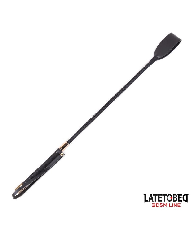 Fusta Clasica Negro y Dorado 55 cm