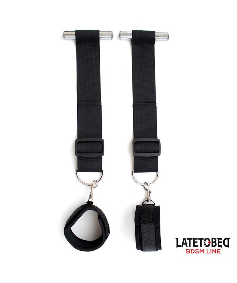 Restricciones para Puerta con Esposas Adjustables y Desmontables