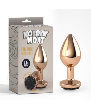 Plug Anal con Joya Evil Rose Talla S