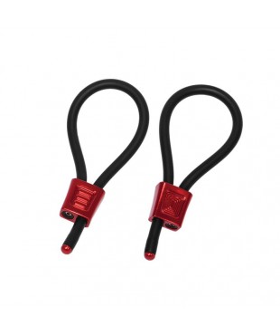 ElectraLoops Prestige Set de 2 Anillos para el Pene Rojo