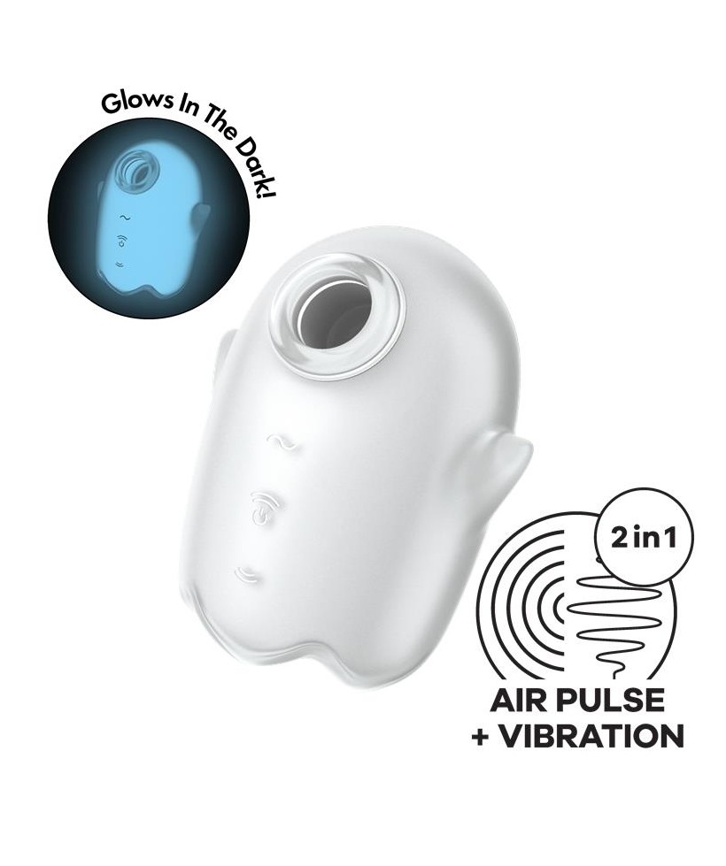Glowing Ghost Succionador Brilla en la Oscuridad
