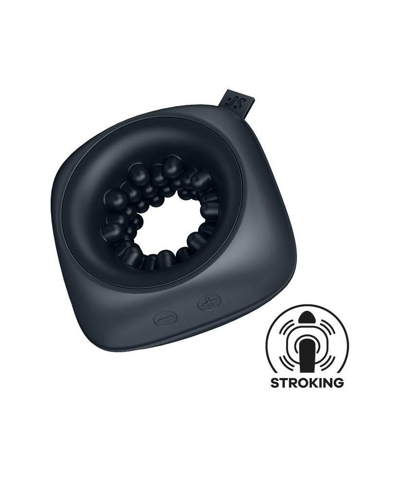 Ring Stroker Anillo Maturbador Tamano Viaje Negro