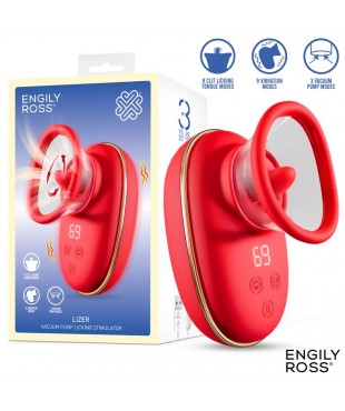 Lizer Estimulador con Lengua Oscilante, Bomba de Vacío y Vibración
