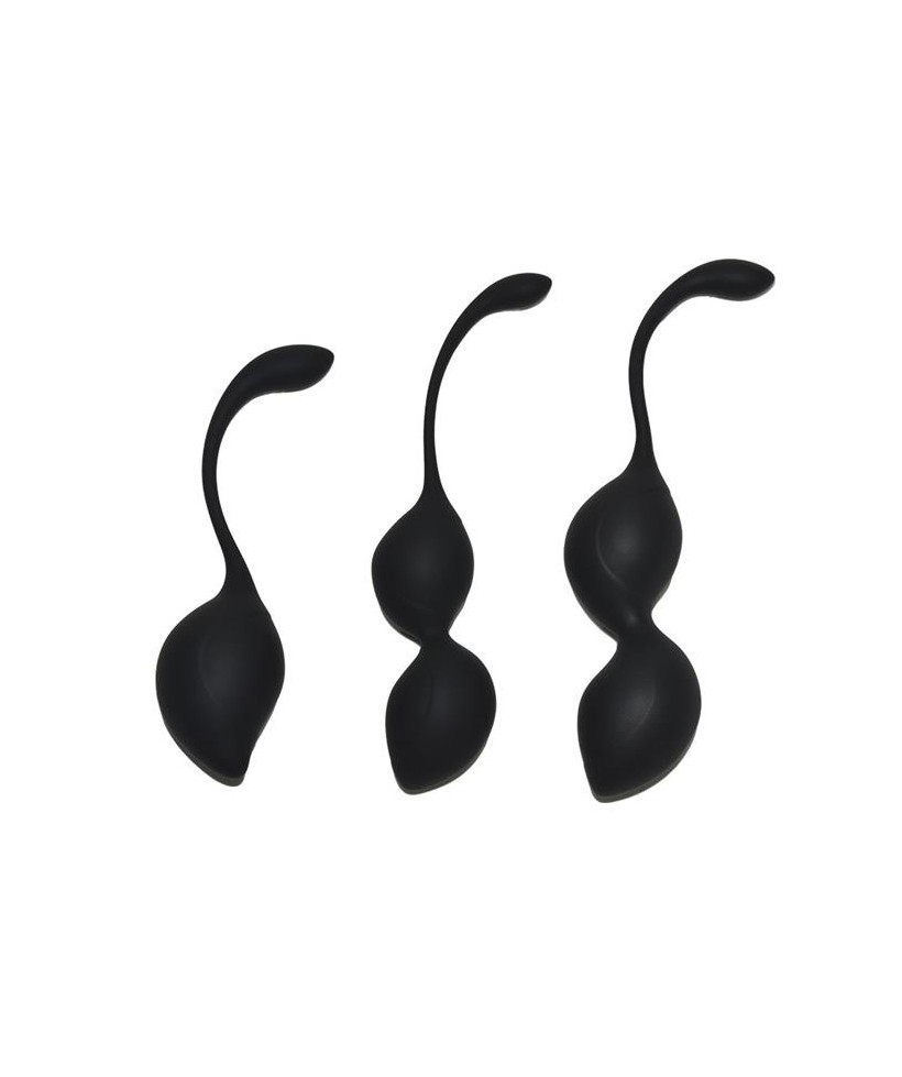 Set de 3 Bolas Kegel Geneva Negro