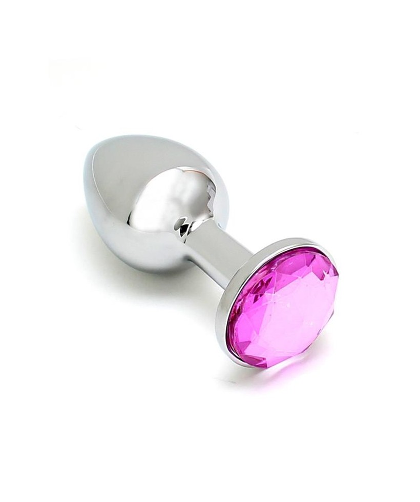 Plug Anal de Metal Sofia Joya Rosa