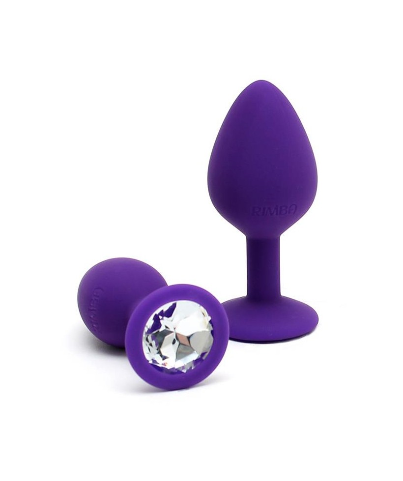 Set de 2 Plugs con Joya Berlin Purpura