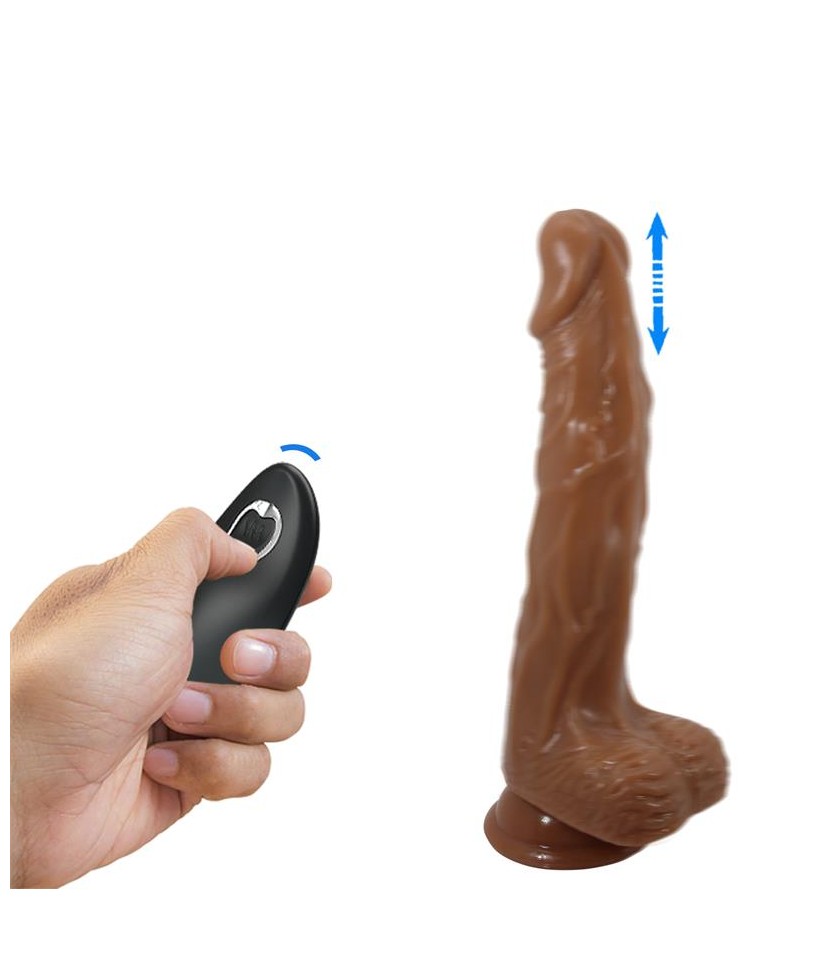 Bodach Dildo con Vibracion Rotacion y Thrusting