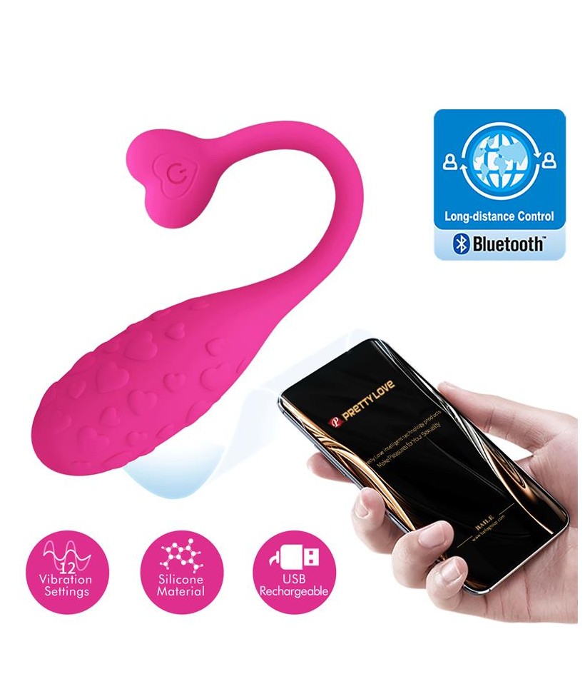 Fisherman Huevo Vibrador con APP