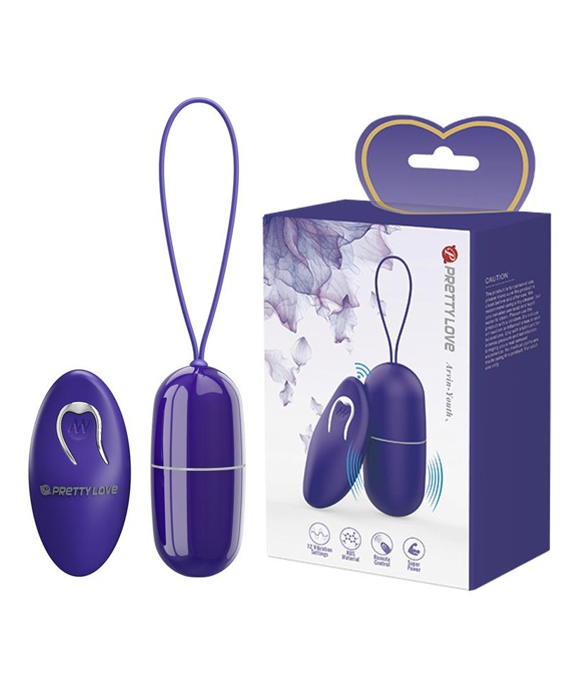 Arvin Youth Huevo Vibrador con Control Remoto