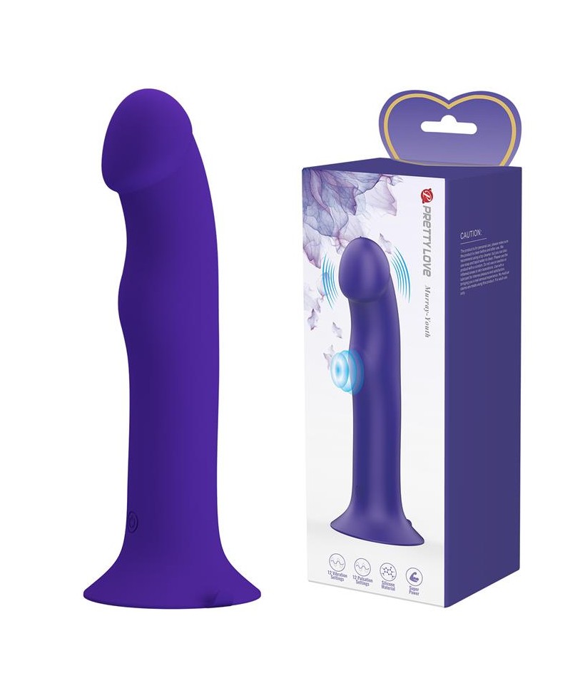 Murray Youth Dildo con Vibracion y Pulsacion
