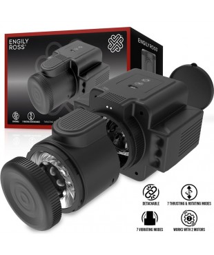 Cumera Masturbador de Cámara con Rotación y Thrusting