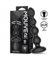 Mouve Plug Anal con Waving y Vibracion con Control Remoto 2 Motores