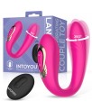 Lanty Vibrador para Parejas con Oscilacion 360º y Control Remoto