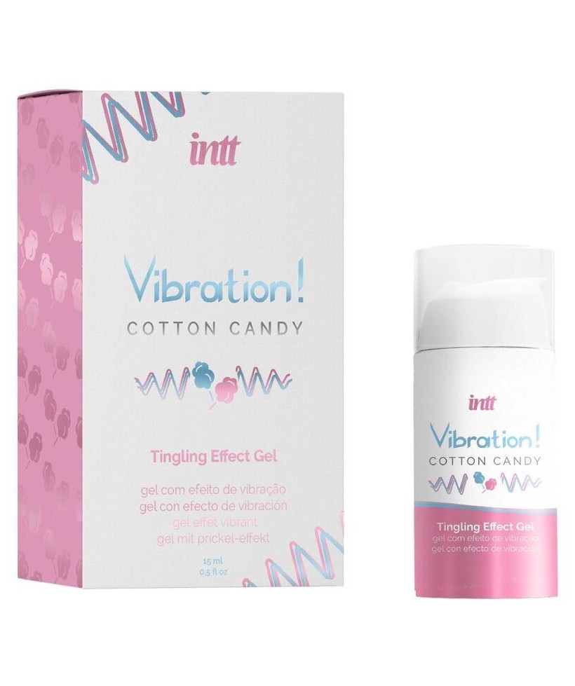 Vibrador Liquido Aroma Algodon de Azucar 15 ml