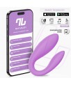 Juguete para Parejas con APP Flexible Silicona Lavanda
