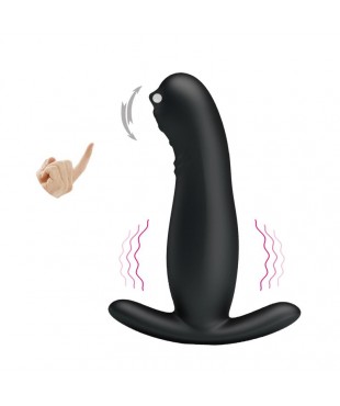Masajeador Prostático con Vibración y Finger