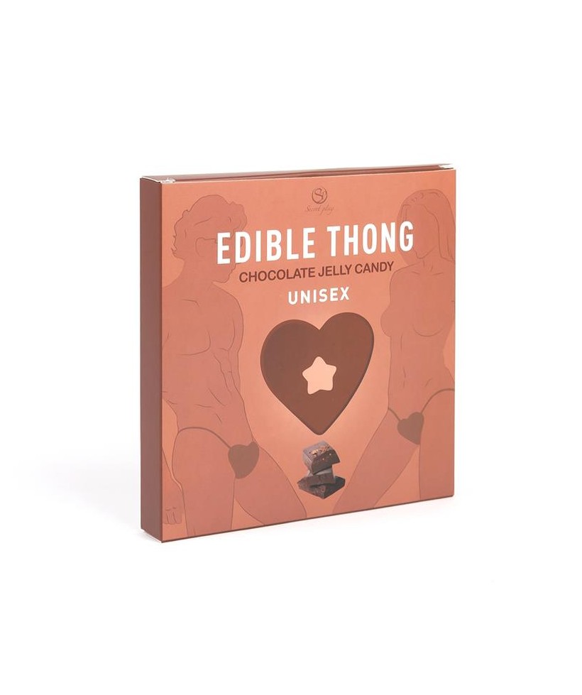Tanga Comestible Unisex Chocolate
