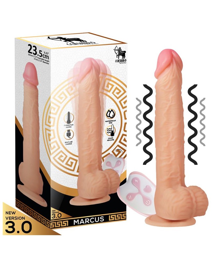 Marcus Vibrador Realista control Remoto