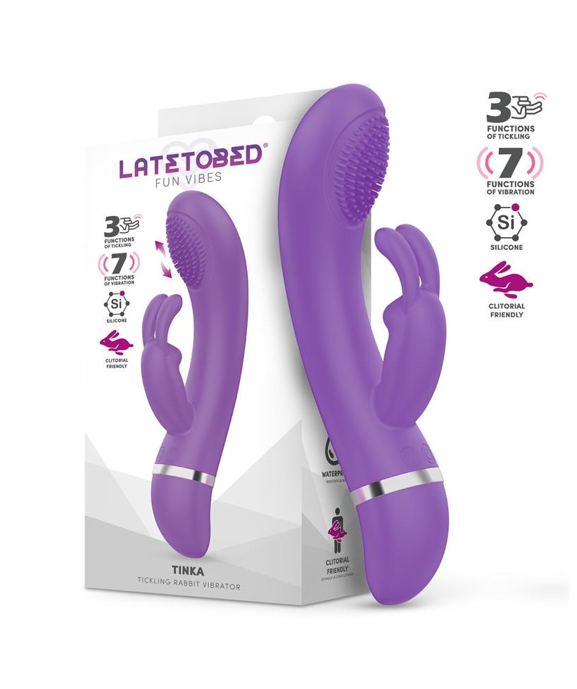 Tinka Vibrador con Movimiento Tickling