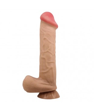 Dildo Realista Piel Deslizante Retractil 26 cm