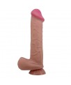 Dildo Realista Piel Deslizante Retractil 26 cm
